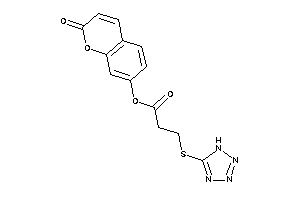 3-(1H-tetrazol-5-ylthio)propionic Acid (2-ketochromen-7-yl) Ester