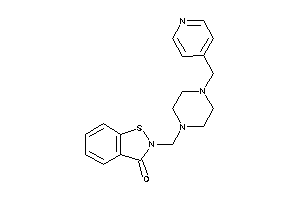 Image of 2-[[4-(4-pyridylmethyl)piperazino]methyl]-1,2-benzothiazol-3-one