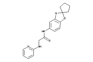 Image of 2-(2-pyridylamino)-N-spiro[1,3-benzodioxole-2,1'-cyclopentane]-5-yl-acetamide