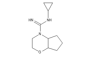 N-cyclopropyl-3,4a,5,6,7,7a-hexahydro-2H-cyclopenta[b][1,4]oxazine-4-carboxamidine