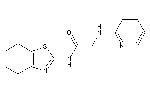 2-(2-pyridylamino)-N-(4,5,6,7-tetrahydro-1,3-benzothiazol-2-yl)acetamide