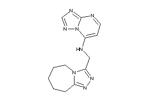 6,7,8,9-tetrahydro-5H-[1,2,4]triazolo[4,3-a]azepin-3-ylmethyl([1,2,4]triazolo[1,5-a]pyrimidin-7-yl)amine