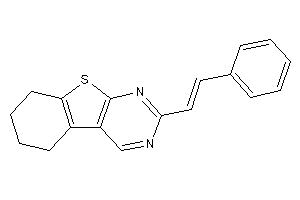 2-styryl-5,6,7,8-tetrahydrobenzothiopheno[2,3-d]pyrimidine