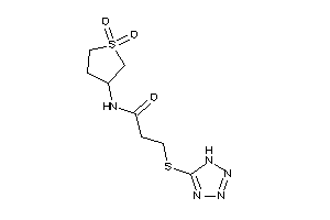 N-(1,1-diketothiolan-3-yl)-3-(1H-tetrazol-5-ylthio)propionamide