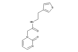 2-(2-ketopyrimidin-1-yl)-N-[2-(3-thienyl)ethyl]acetamide