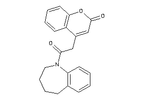 4-[2-keto-2-(2,3,4,5-tetrahydro-1-benzazepin-1-yl)ethyl]coumarin