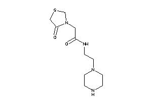 Image of 2-(4-ketothiazolidin-3-yl)-N-(2-piperazinoethyl)acetamide