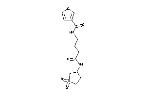 N-[4-[(1,1-diketothiolan-3-yl)amino]-4-keto-butyl]thiophene-3-carboxamide