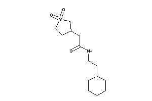 2-(1,1-diketothiolan-3-yl)-N-(2-piperidinoethyl)acetamide