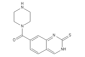 Image of Piperazino-(2-thioxo-3H-quinazolin-7-yl)methanone