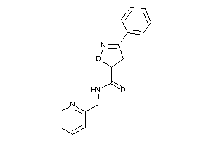 3-phenyl-N-(2-pyridylmethyl)-2-isoxazoline-5-carboxamide