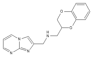 2,3-dihydro-1,4-benzodioxin-3-ylmethyl(imidazo[1,2-a]pyrimidin-2-ylmethyl)amine