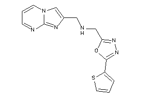 Imidazo[1,2-a]pyrimidin-2-ylmethyl-[[5-(2-thienyl)-1,3,4-oxadiazol-2-yl]methyl]amine