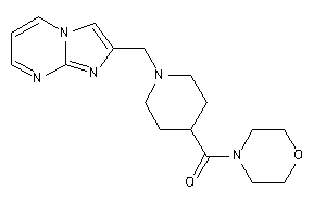 [1-(imidazo[1,2-a]pyrimidin-2-ylmethyl)-4-piperidyl]-morpholino-methanone