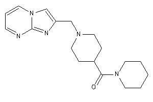 [1-(imidazo[1,2-a]pyrimidin-2-ylmethyl)-4-piperidyl]-piperidino-methanone