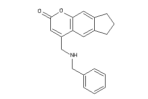 4-[(benzylamino)methyl]-7,8-dihydro-6H-cyclopenta[g]chromen-2-one