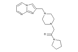 2-[4-(imidazo[1,2-a]pyrimidin-2-ylmethyl)piperazino]-1-pyrrolidino-ethanone