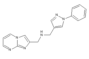 Imidazo[1,2-a]pyrimidin-2-ylmethyl-[(1-phenylpyrazol-4-yl)methyl]amine