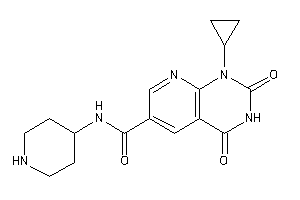 1-cyclopropyl-2,4-diketo-N-(4-piperidyl)pyrido[2,3-d]pyrimidine-6-carboxamide