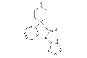 4-phenyl-N-(4-thiazolin-2-ylidene)isonipecotamide