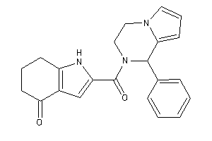 2-(1-phenyl-3,4-dihydro-1H-pyrrolo[1,2-a]pyrazine-2-carbonyl)-1,5,6,7-tetrahydroindol-4-one