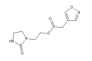 2-isoxazol-4-ylacetic Acid 2-(2-ketoimidazolidin-1-yl)ethyl Ester