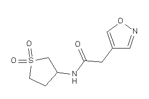 N-(1,1-diketothiolan-3-yl)-2-isoxazol-4-yl-acetamide