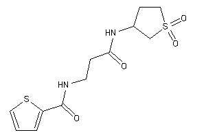 N-[3-[(1,1-diketothiolan-3-yl)amino]-3-keto-propyl]thiophene-2-carboxamide