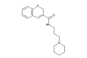 N-(3-piperidinopropyl)-2H-chromene-3-carboxamide