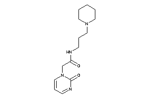 2-(2-ketopyrimidin-1-yl)-N-(3-piperidinopropyl)acetamide