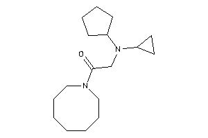 1-(azocan-1-yl)-2-[cyclopentyl(cyclopropyl)amino]ethanone