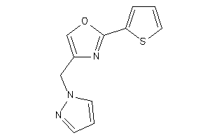 4-(pyrazol-1-ylmethyl)-2-(2-thienyl)oxazole