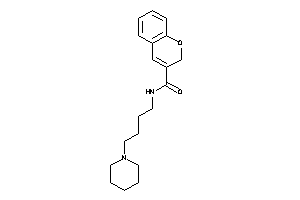 N-(4-piperidinobutyl)-2H-chromene-3-carboxamide