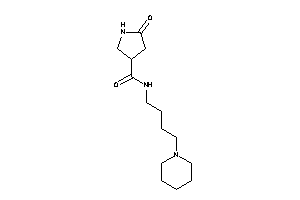 5-keto-N-(4-piperidinobutyl)pyrrolidine-3-carboxamide