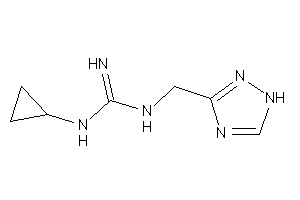 1-cyclopropyl-3-(1H-1,2,4-triazol-3-ylmethyl)guanidine