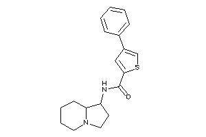 N-indolizidin-1-yl-4-phenyl-thiophene-2-carboxamide