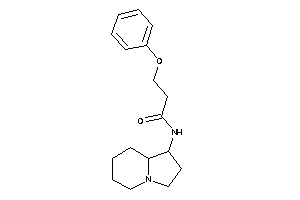 N-indolizidin-1-yl-3-phenoxy-propionamide