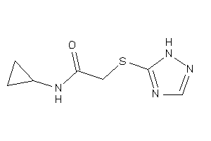 N-cyclopropyl-2-(1H-1,2,4-triazol-5-ylthio)acetamide