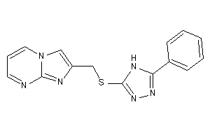 2-[[(5-phenyl-4H-1,2,4-triazol-3-yl)thio]methyl]imidazo[1,2-a]pyrimidine