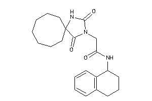 2-(2,4-diketo-1,3-diazaspiro[4.7]dodecan-3-yl)-N-tetralin-1-yl-acetamide