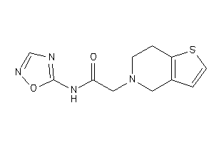 2-(6,7-dihydro-4H-thieno[3,2-c]pyridin-5-yl)-N-(1,2,4-oxadiazol-5-yl)acetamide