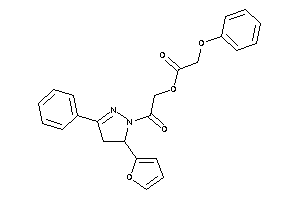 2-phenoxyacetic Acid [2-[5-(2-furyl)-3-phenyl-2-pyrazolin-1-yl]-2-keto-ethyl] Ester