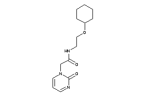 N-[2-(cyclohexoxy)ethyl]-2-(2-ketopyrimidin-1-yl)acetamide