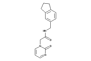 N-(indan-5-ylmethyl)-2-(2-ketopyrimidin-1-yl)acetamide