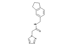 N-(indan-5-ylmethyl)-2-(tetrazol-1-yl)acetamide