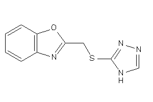 2-[(4H-1,2,4-triazol-3-ylthio)methyl]-1,3-benzoxazole