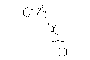 2-[2-(benzylsulfonylamino)ethylcarbamoylamino]-N-cyclohexyl-acetamide