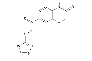 6-[2-(4H-1,2,4-triazol-3-ylthio)acetyl]-3,4-dihydrocarbostyril