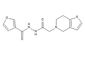 N'-[2-(6,7-dihydro-4H-thieno[3,2-c]pyridin-5-yl)acetyl]-3-furohydrazide