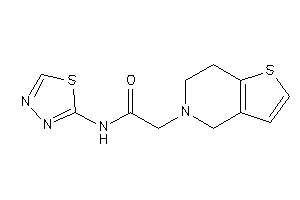 2-(6,7-dihydro-4H-thieno[3,2-c]pyridin-5-yl)-N-(1,3,4-thiadiazol-2-yl)acetamide